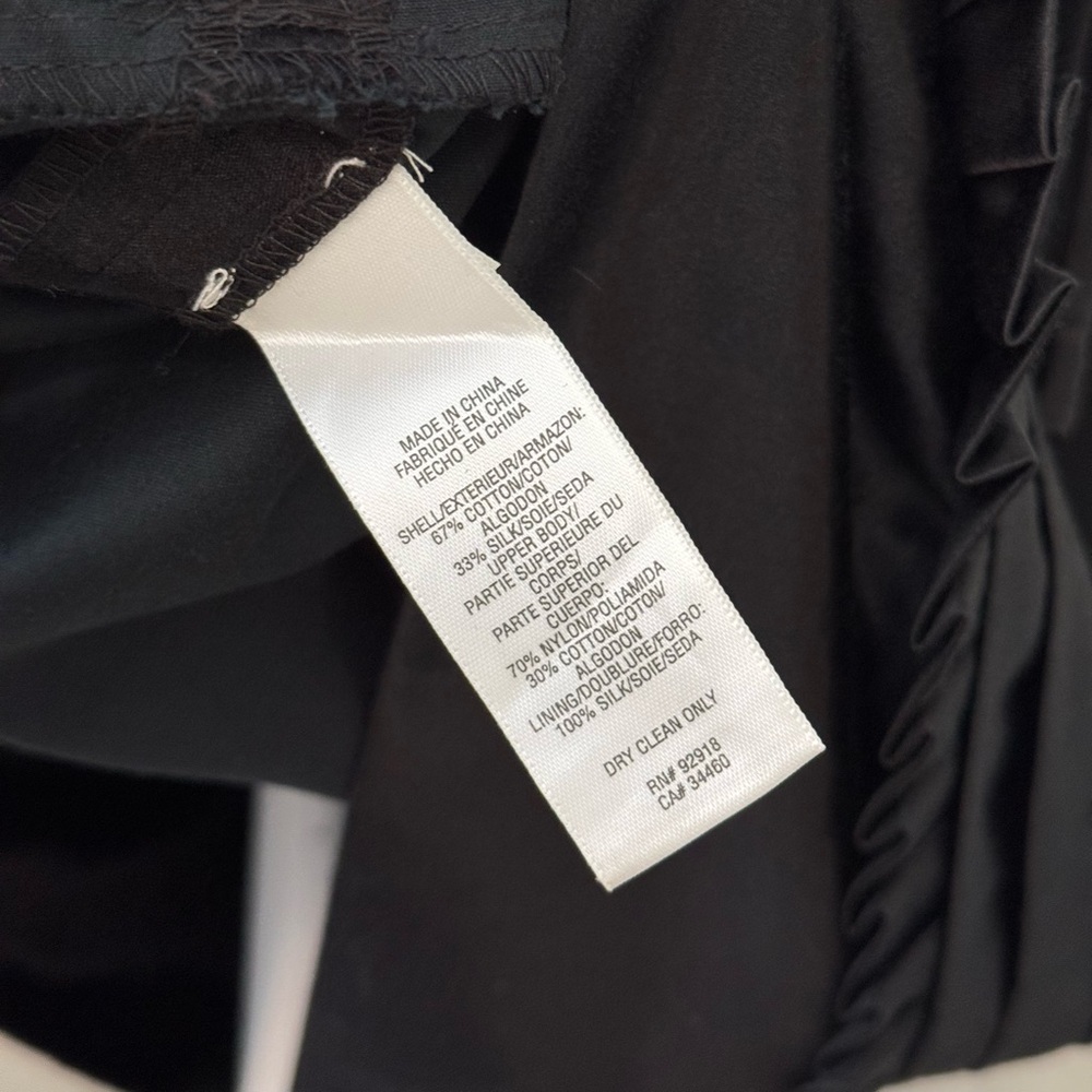 Juicy 🖤 Couture Silk Mesh Black Dress - Picture 10 of 11